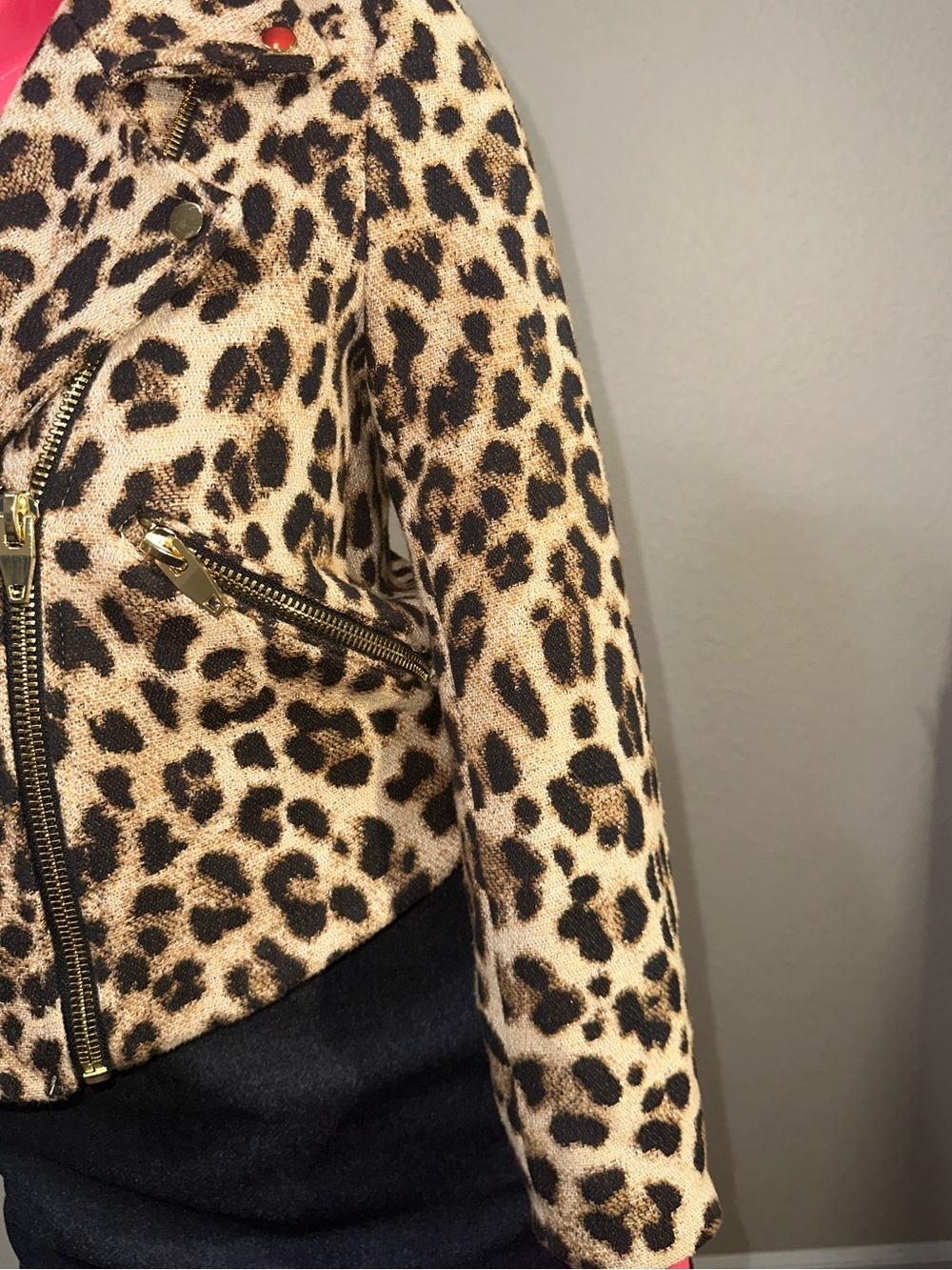 Zara Leopard-Print Jacket - Picture 6 of 9